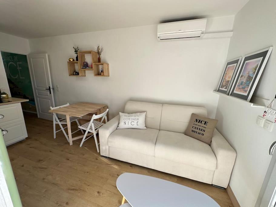 L'Appart Ideal Famille, Terrasse, Piscine, Plage Villeneuve-Loubet Eksteriør bilde