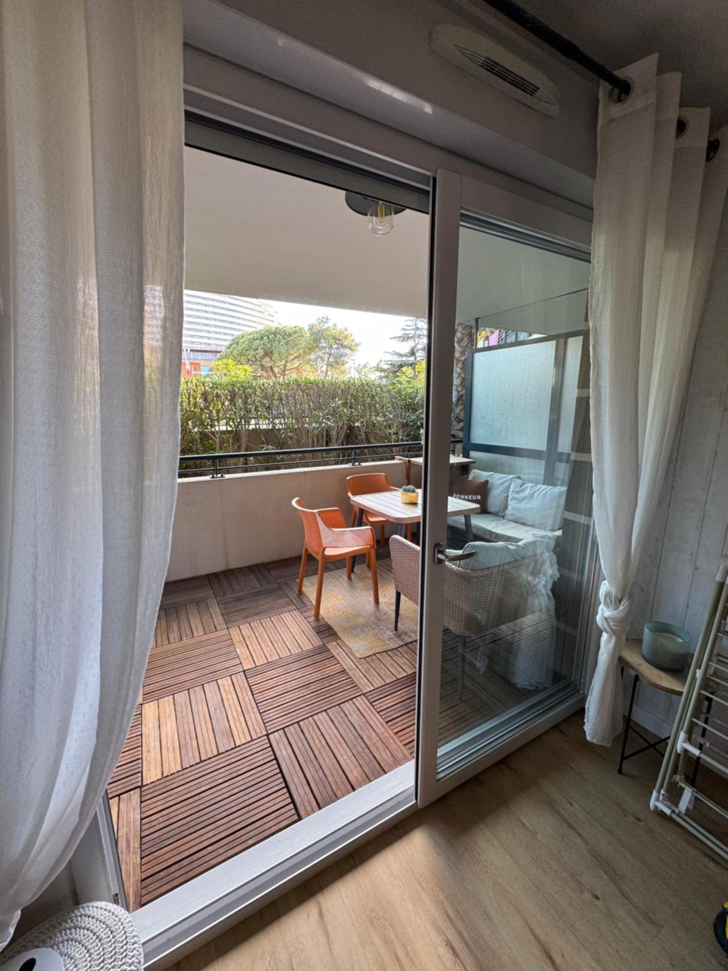 L'Appart Ideal Famille, Terrasse, Piscine, Plage Villeneuve-Loubet Eksteriør bilde